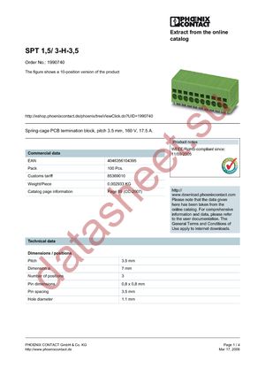 1990740 datasheet  